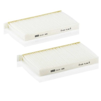 Cu21005-2/man фильтр кабины hyundai h1 08- kpl. фото №1