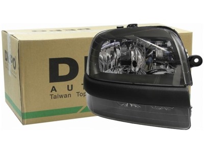 Лампа фара правый fiat doblo i 01- i 01-04 фото №1