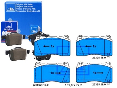 Гальмівні колодки гальмівні honda civic x mitsubishi carisma фото №1