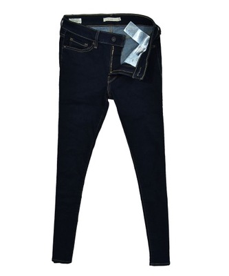 LEVIS 711 Skinny Damskie Spodnie Jeansowe W27 L30