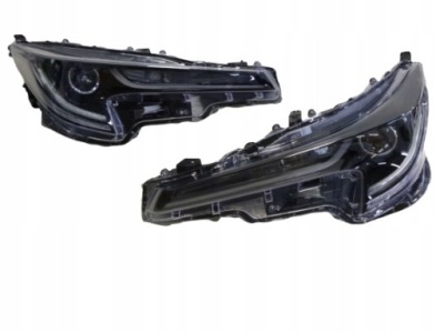 Toyota corolla xii e210 европа  2019- фары фары full led комплект разъёмы фото №1