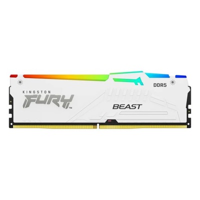 Kingston Technology FURY Beast White RGB XMP moduł pamięci 64 GB 4 x 16 GB