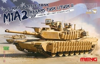 M1A2 SEP Abrams Tusk I/Tusk II 1:35 Meng TS026