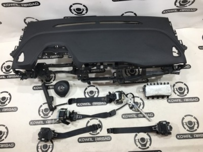 Nissan micra k14 v панель приладів консоль подушка безпеки ремені фото №1