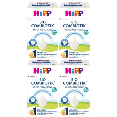 Ekologiczne mleko od urodzenia HiPP 1 BIO 4x550g