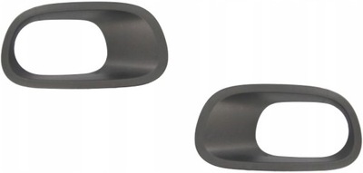 Citroen c3 16-20 комплект рамка протитуманних фар le+pr фото №1