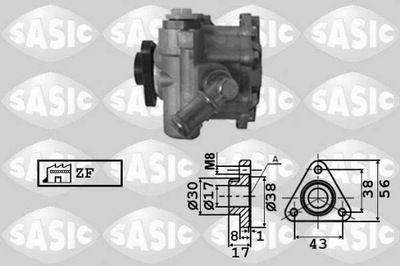 7076049 BOMBA WSPOM. BMW 3 E46 5 E39  