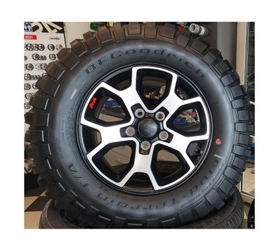 RUEDAS 17'' JEEP WRANGLER BF GOODRICH CON SENSORES ORIGINAL  