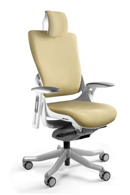 Fotel biurowy Wau 2 ergonomiczny biały design ergo