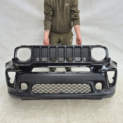 Jeep renegade lift 2018- бампер перед передний решётка радиатора 52100413 фото №1