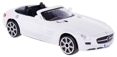 MERCEDES SLS AMG ROADSTER MODEL BBURAGO 1:43 BIAŁY #202