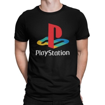PLAYSTATION PSX PS PS5 Męska Koszulka T-Shirt L