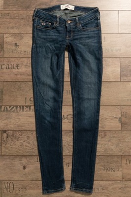 HOLLISTER SPODNIE JEANSY RURKI 26/29