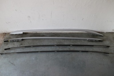 Рейлинги кровельные накладки nissan qashqai j11 2013- фото №1