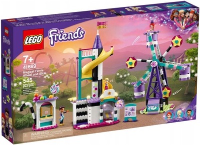 Lego Friends Magiczny diabelski młyn i zjeżdżalnia