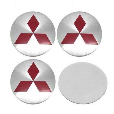 MITSUBISHI SIGN STICKER EMBLEM ON DISCS 56MM  