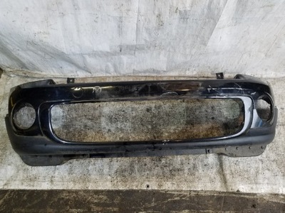 Бампер перед mini cooper r56 lift kod midnight black фото №1