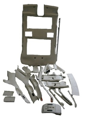 Audi a8 4h long стеля стійки блок двигуна alcantara фото №1