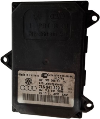 Skoda superb 2 ii lift модуль повороту лампи ксенон afs 7l6941329b опис! фото №1