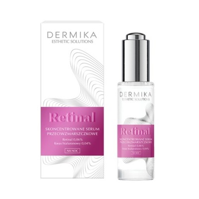 DERMIKA Esthetic Retinal skoncentrowane SERUM przeciwzmarszczkowe na Noc