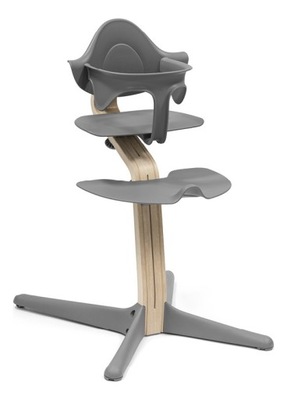 Stokke Nomi krzesełko z barierką Natural Grey