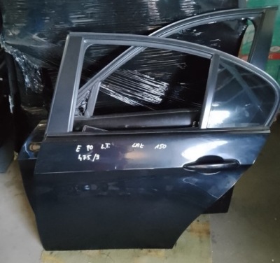 Bmw e90 двері лівий задня задні black sapphire фото №1