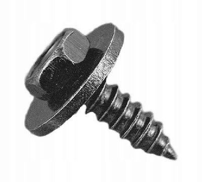 218523 ROMIX CLAMP SCREW BLACK Z PAD 4,8 MM. * 16 MM. UNIW. [10] RO  