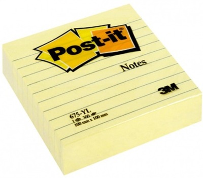 Karteczki samoprzylepne Post-it XL 100x100mm 300k