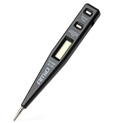 AMIO TESTER NAPIĘCIA 12-250V Z WYSWIETLACZEM - 03122