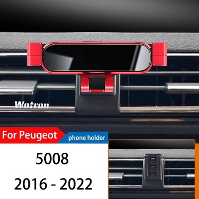 SOPORTE AUTO AL TELÉFONO PARA PEUGEOT 5008 2016-2022 SPECJALAL NAVEGACIÓN GPS  