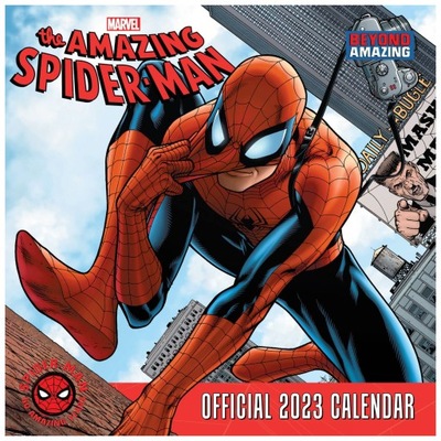 Kalendarz ścienny Spider-Man na rok 2023