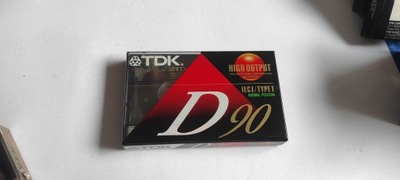 TDK D90 D 90 NOS folia USA #1514