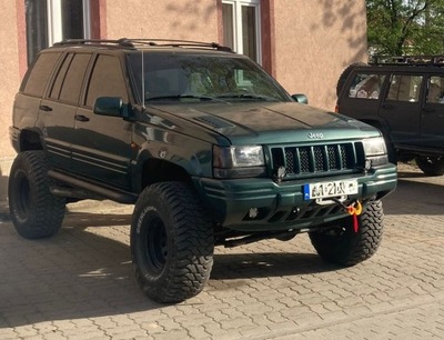 Płyta wyciągarki za oryginalny zderzak Jeep Grand Cherokee ZJ 