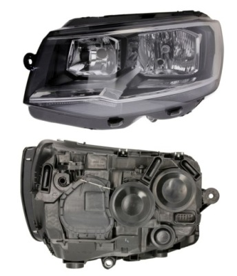 Фара лампа левый vw transporter t6 15- фото №1