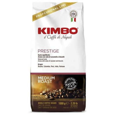 Kimbo Prestige Medium Roast kawa ziarnista 1kg