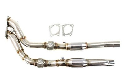 Даунпайп audi s4 rs6 c5 4.2l v8 kat фото №1