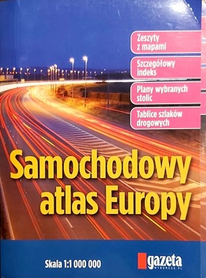Samochodowy atlas Europy