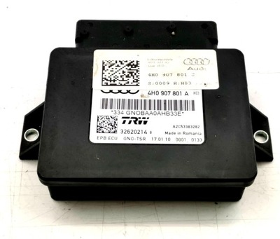 ORIGINAL MODULE CONTROL UNIT BRAKES MANUAL AUDI A6 4G 4H0907801A  