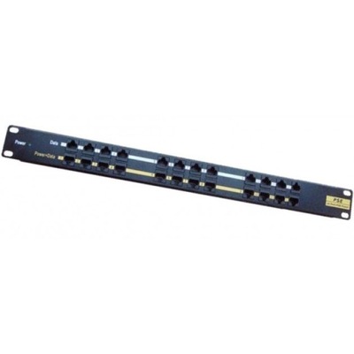 Intellinet 720359 Patch Panel PoE z 12 pasywnymi portami, bez zasilacza