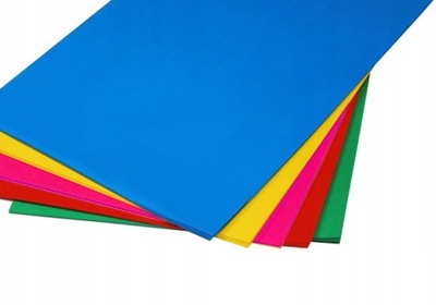 Papier kolorowy A4 100 arkuszy 5 kolorów mix inten
