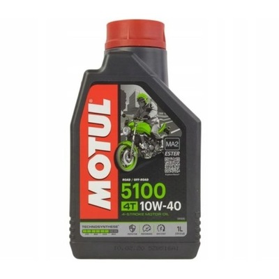 OLEJ MOTUL 5100 4T 10W40 MA2 ESTER 1L