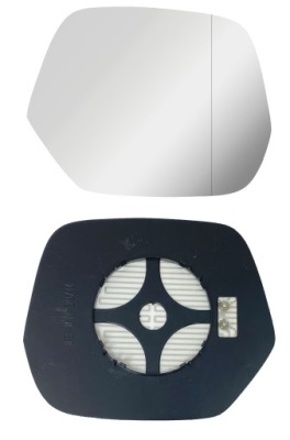 Вкладиш дзеркало honda crv cr-v iv 2012-2018 asf+grz+pl правий фото №1