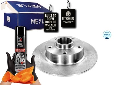 Гальмівні диски гальмівні 2szt. задня renault clio iv fluence gr #petrolhead pro+ kit2 фото №1