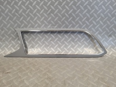 Рамка панель корпус do радио хром seat leon iii 5f1858061a фото №1