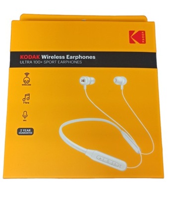 Słuchawki dokanałowe Kodak Wireless Ultra 100+ sport earphones