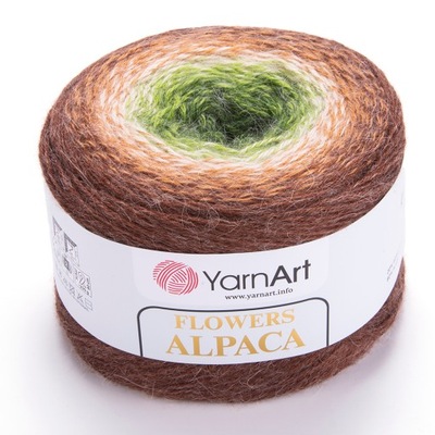 Włóczka YarnArt FLOWERS ALPACA 250g/940m wełna 425