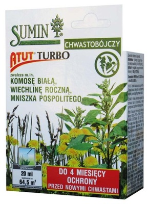 ATUT TURBO 20 ml perz babka gwiazdnica mniszek