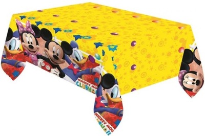 Obrus plastikowy - Playful Mickey, 120 x 180 cm