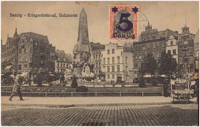 Danzig Kriegerdenkmal Holzmarkt 192-