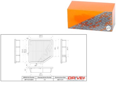 ФИЛЬТР ВОЗДУХА LEXUS 4.3 05- GS IS DRIVE+